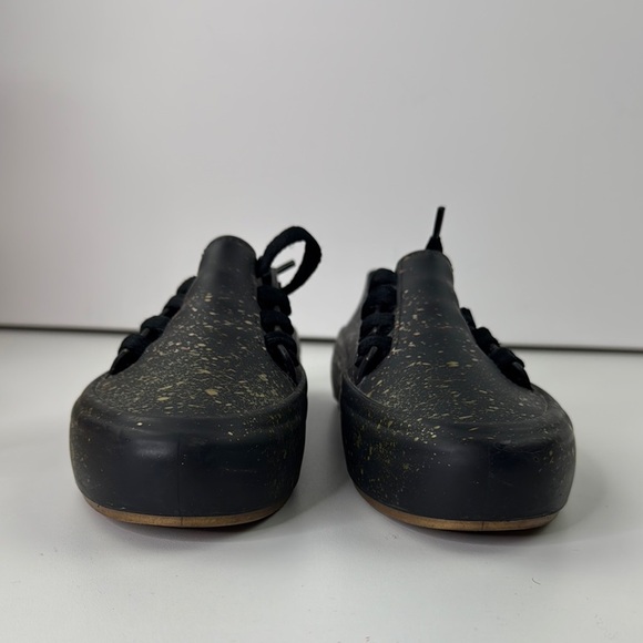 Melissa Women's Ulitsa Black & Gold Splatter Sneakers size 8 - Picture 2 of 13